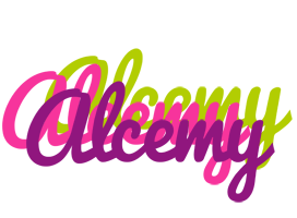 Alcemy flowers logo