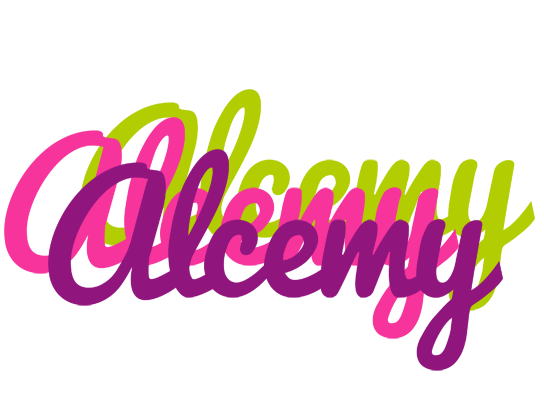 Alcemy flowers logo