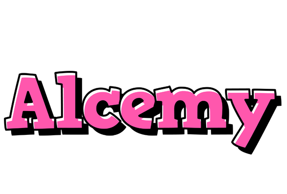 Alcemy girlish logo