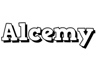 Alcemy snowing logo