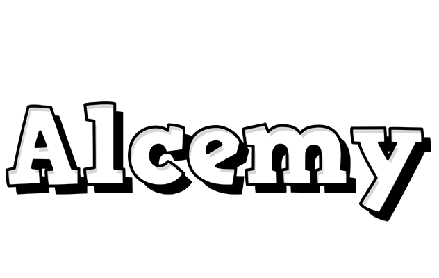 Alcemy snowing logo