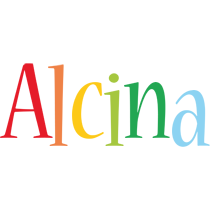 Alcina birthday logo