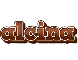 Alcina brownie logo