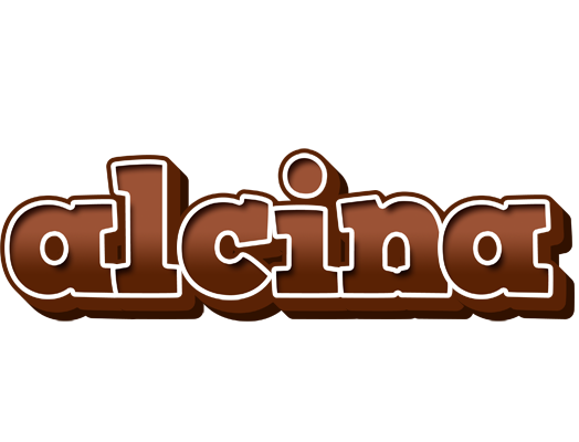 Alcina brownie logo