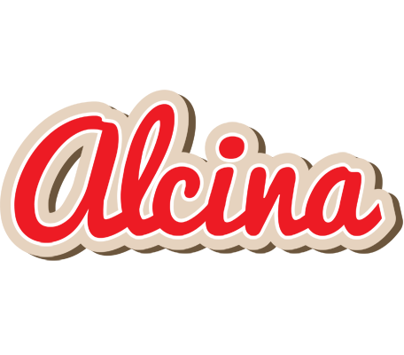 Alcina chocolate logo