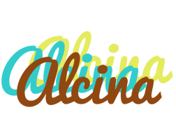 Alcina cupcake logo