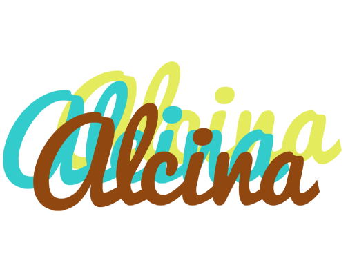 Alcina cupcake logo