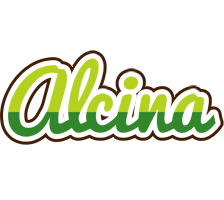 Alcina golfing logo