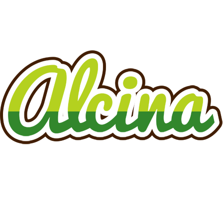 Alcina golfing logo