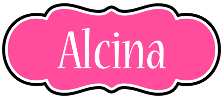 Alcina invitation logo