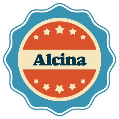 Alcina labels logo