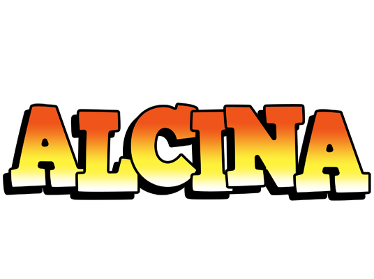 Alcina sunset logo