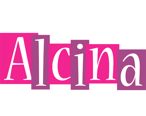 Alcina whine logo
