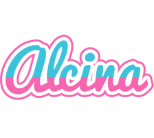 Alcina woman logo