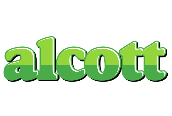 Alcott apple logo