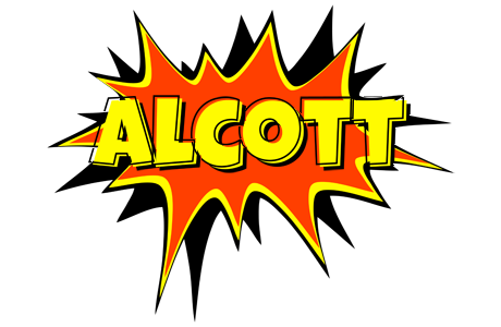 Alcott bazinga logo