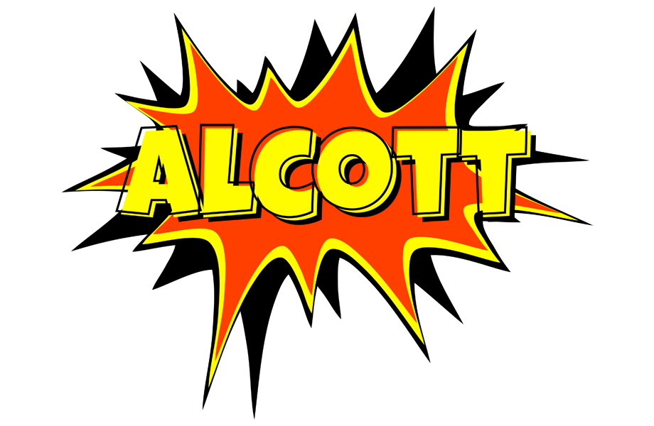 Alcott bazinga logo