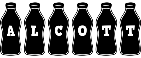 Alcott bottle logo