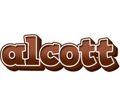 Alcott brownie logo