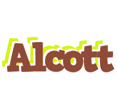 Alcott caffeebar logo