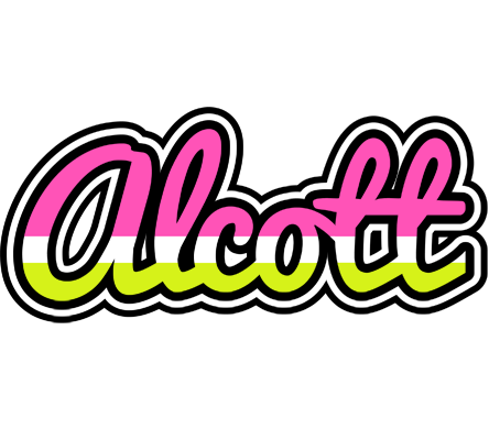 Alcott candies logo
