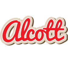 Alcott chocolate logo