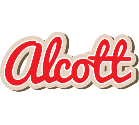 Alcott chocolate logo