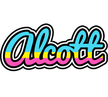 Alcott circus logo