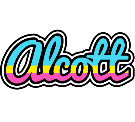 Alcott circus logo