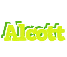 Alcott citrus logo