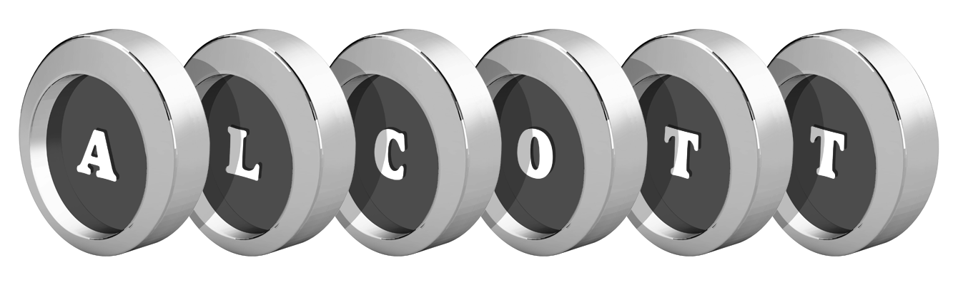 Alcott coins logo