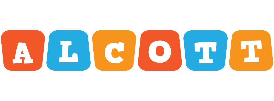 Alcott comics logo