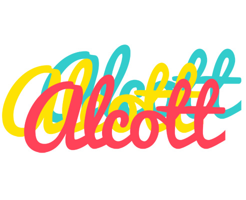 Alcott disco logo