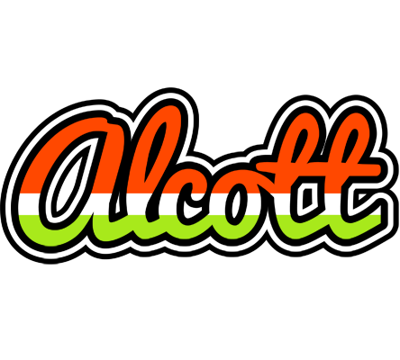 Alcott exotic logo