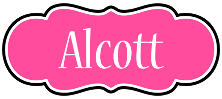 Alcott invitation logo