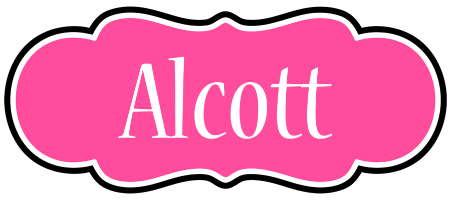 Alcott invitation logo