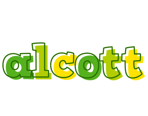 Alcott juice logo
