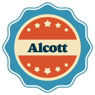 Alcott labels logo