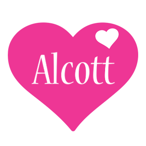 Alcott love-heart logo