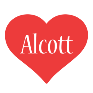 Alcott love logo