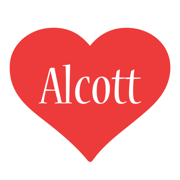 Alcott love logo