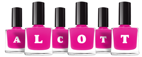 Alcott nails logo