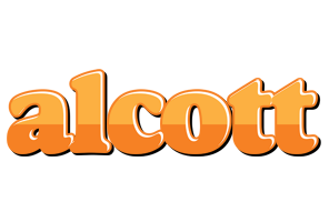 Alcott orange logo