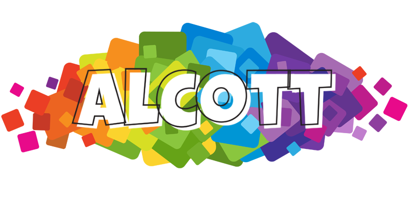 Alcott pixels logo