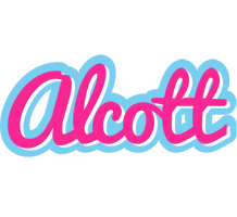 Alcott popstar logo