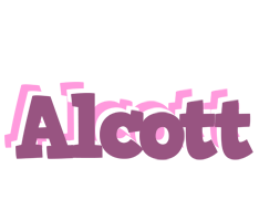 Alcott relaxing logo