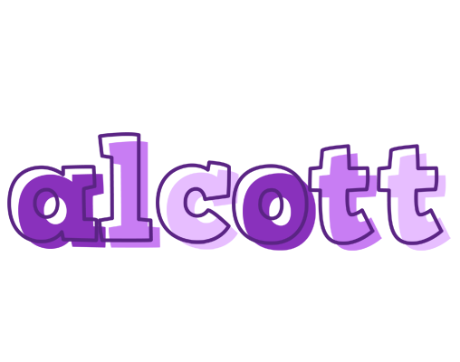 Alcott sensual logo