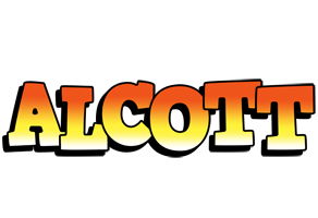 Alcott sunset logo