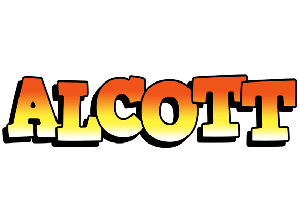 Alcott sunset logo