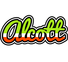 Alcott superfun logo